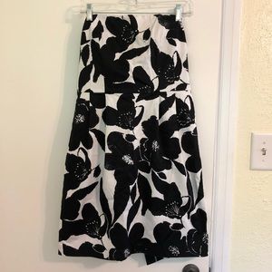 Strapless Express Mini Dress